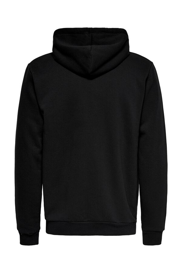 Only & Sons Sudadera con cremallera negro