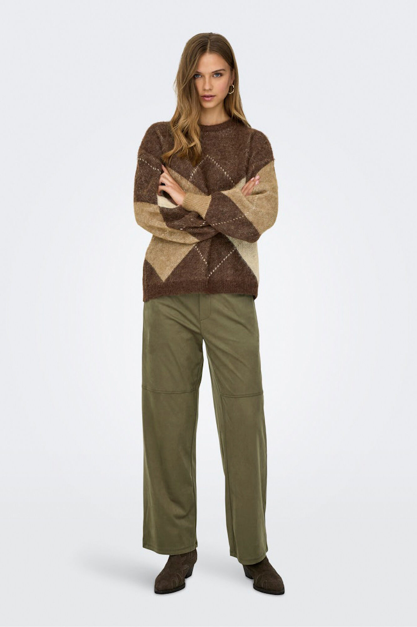 Only Argyle- Pullover