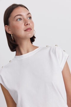 Springfield Gold button T-shirt