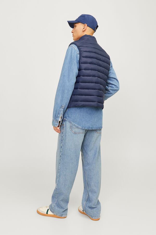 Jack & Jones P&aacute;rn&aacute;zott nyak k&eacute;k