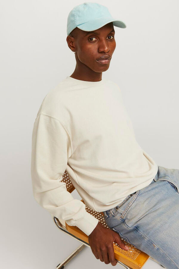 Jack & Jones Sudadera relaxed fit gris