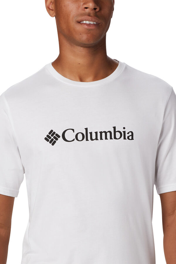 Springfield T-Shirt Columbia Herren CSC Basic Logo™ blanco