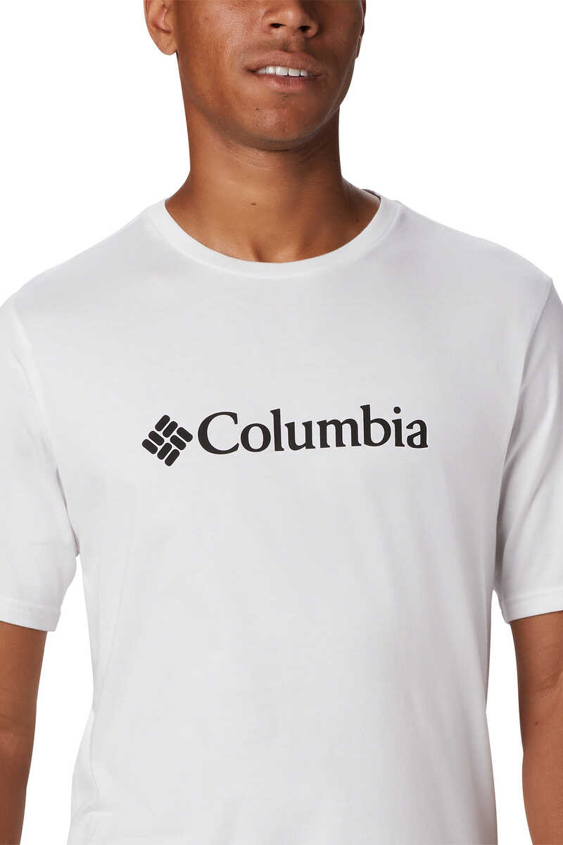 Springfield Columbia CSC Basic Logo short-sleeved T-shirt for men™ white