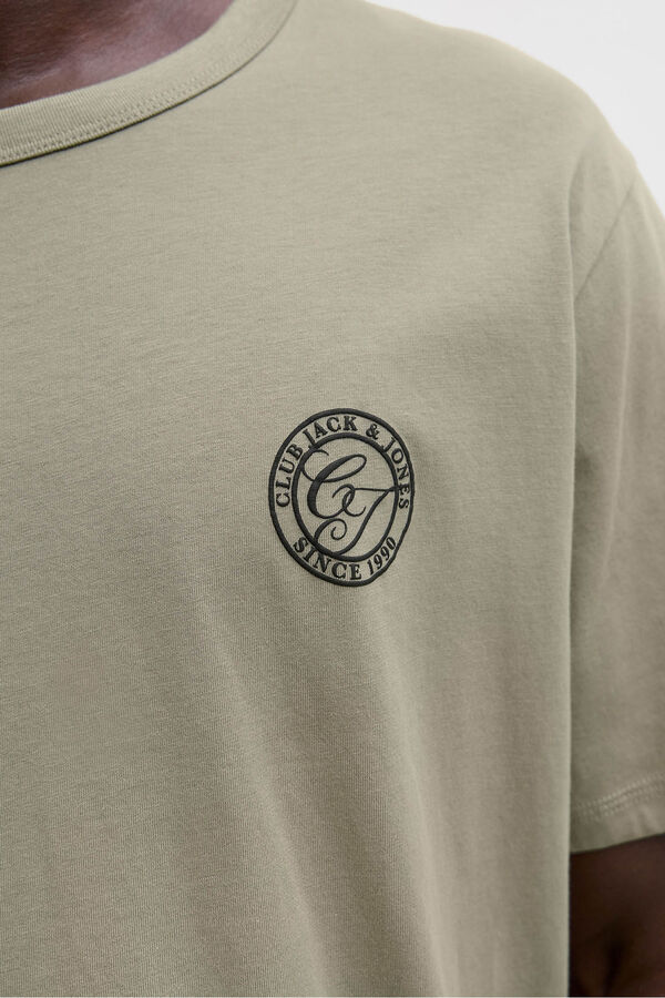 Jack & Jones Camiseta b&aacute;sica relaxed gris