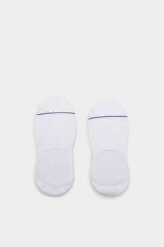 Springfield Pack 2 calcetines invisibles básicos blanco
