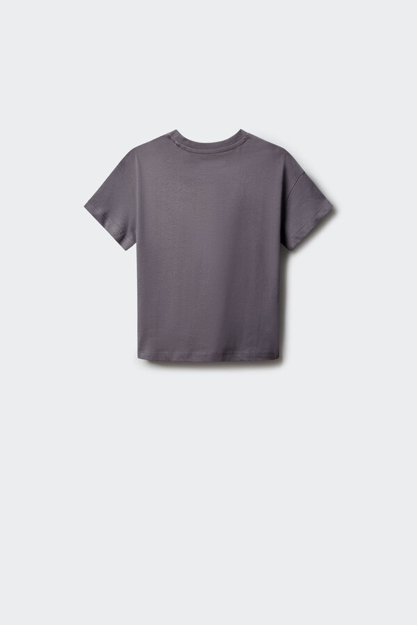 Springfield Kids Ramones majica za devojčice Siva