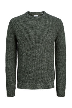 Jack & Jones Basic plain jersey-knit jumper