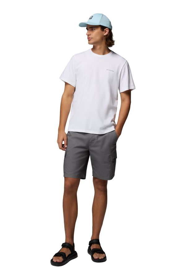 Columbia Cotton basic T-shirt white
