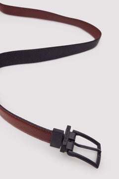 Springfield Reversible denim belt