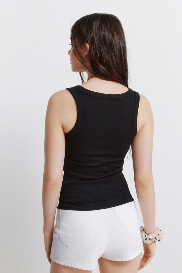 Springfield Racer back vest top black
