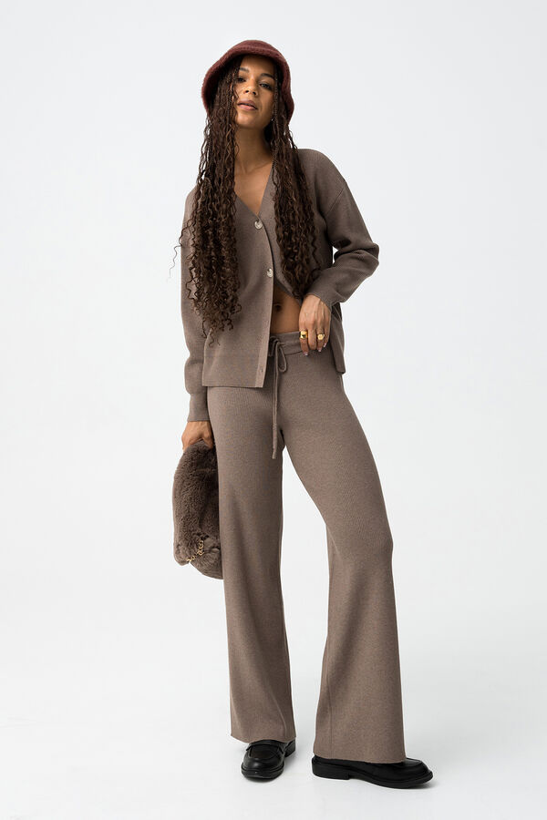 Tiffosi Cal&ccedil;as caneladas de perna reta cru