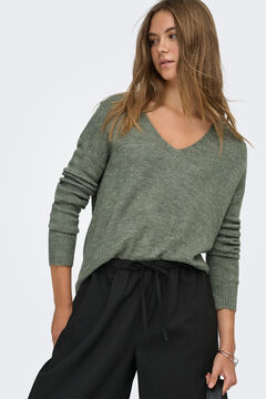 JDY Pullover mit V-Ausschnitt