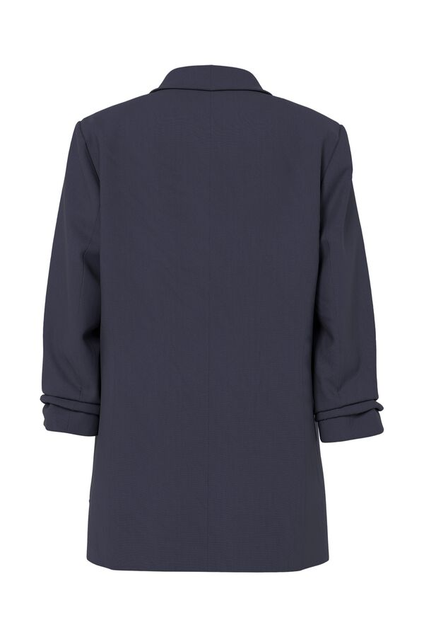 Pieces Blazer con mangas 3/4 azul