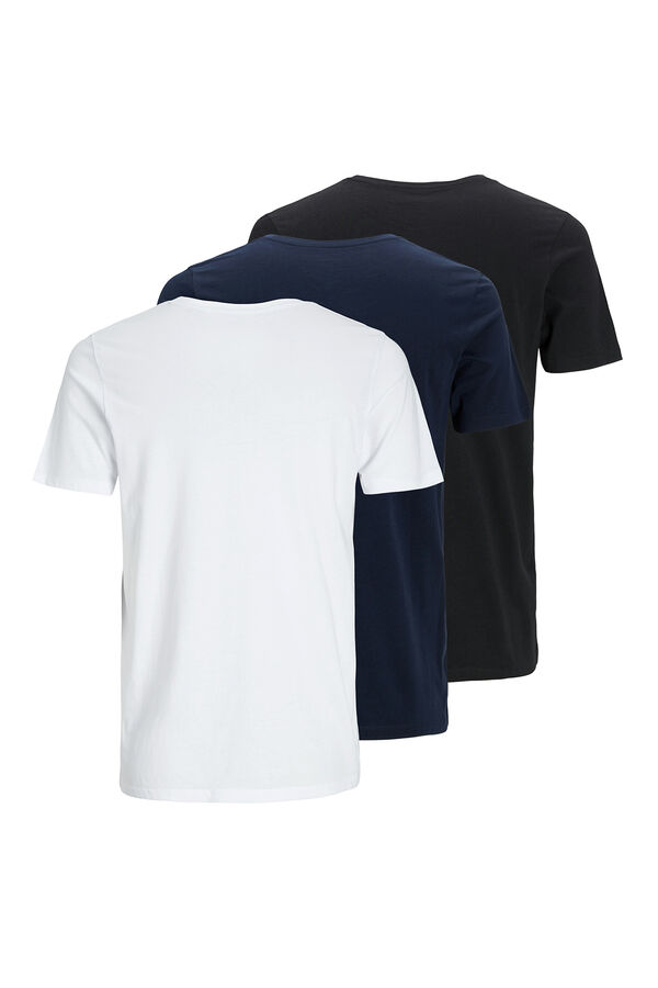 Jack & Jones 3-pack T-shirts white