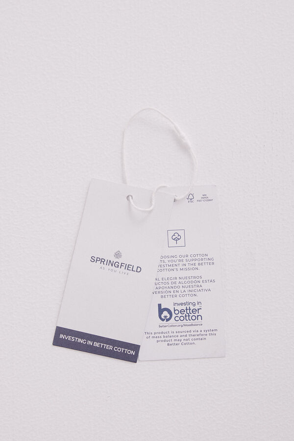 Springfield Camiseta gr&aacute;fica gris