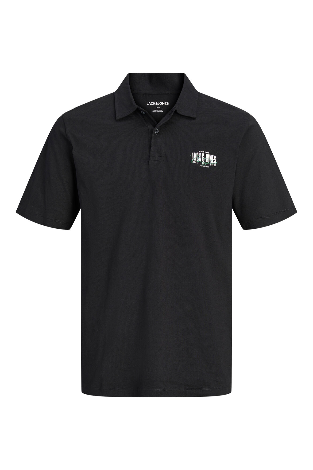 Jack & Jones Polo em algod&atilde;o com logo