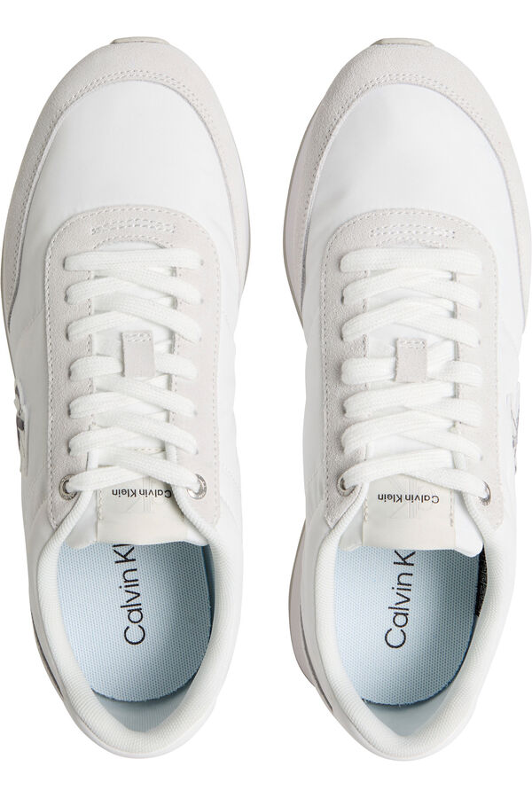 CK Jeans Calvin Klein runner shoe white