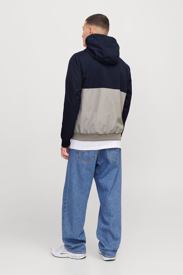 Jack & Jones Hooded bomber jacket blue