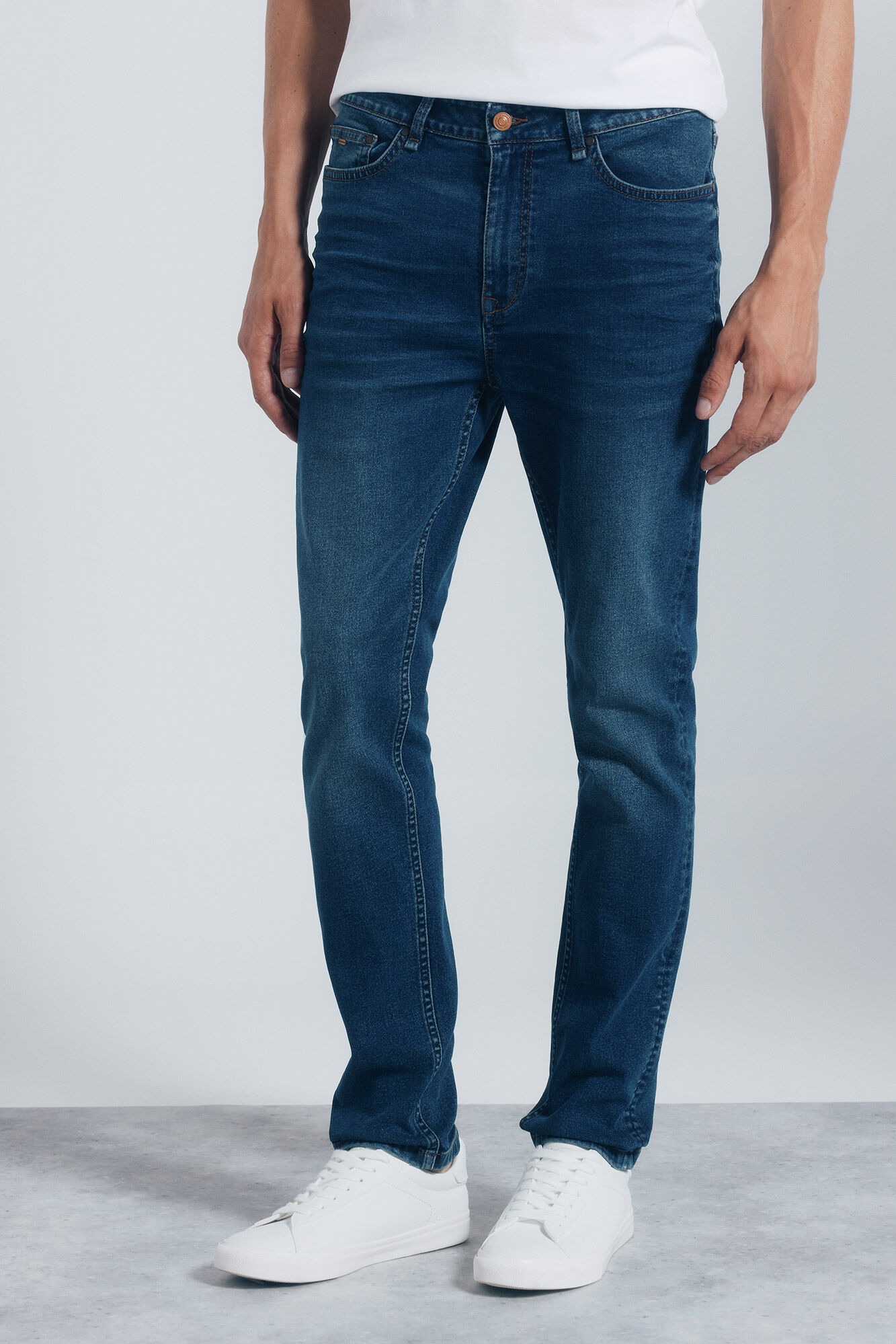 Springfield Cal&ccedil;a jeans skinny fit tingida