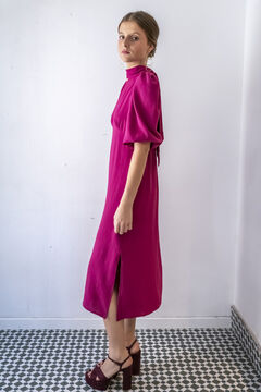 Cul Sac Vestido midi franzido