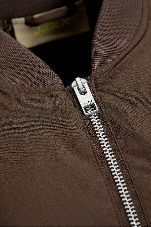 Jack & Jones Cazadora bomber marr&oacute;n