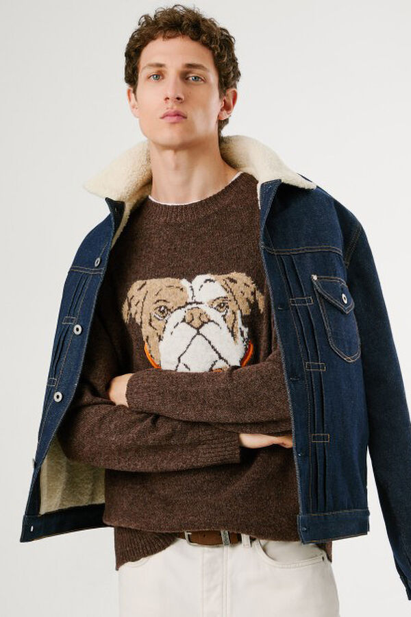 Pepe Jeans Phelan jersey-knit jumper nude