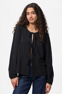 Pieces Blusa lazos