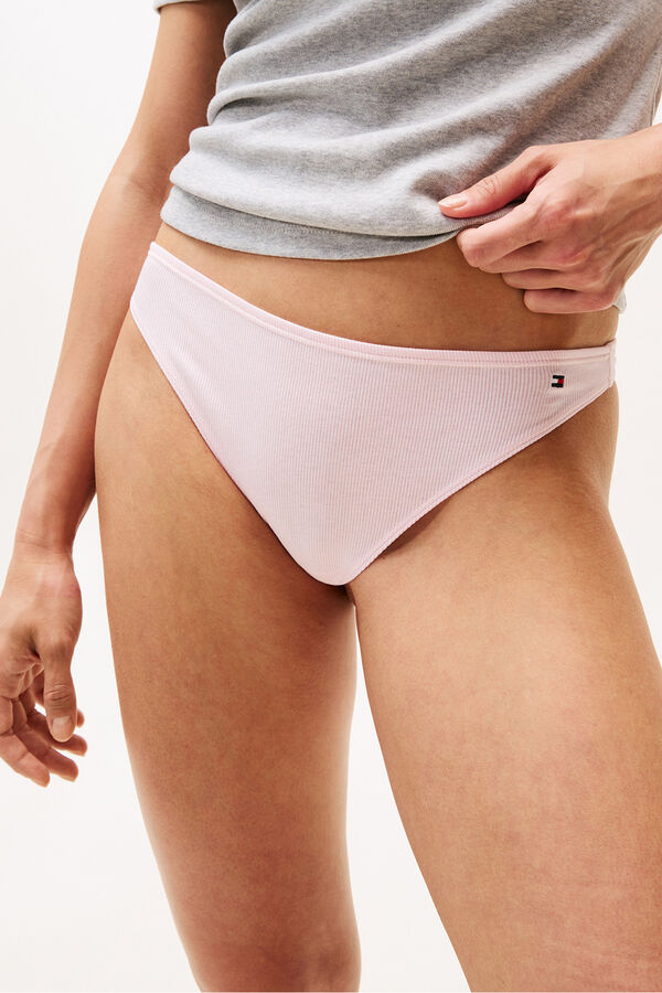 Tommy Jeans Pack de 3 tangas canal&eacute; estampado