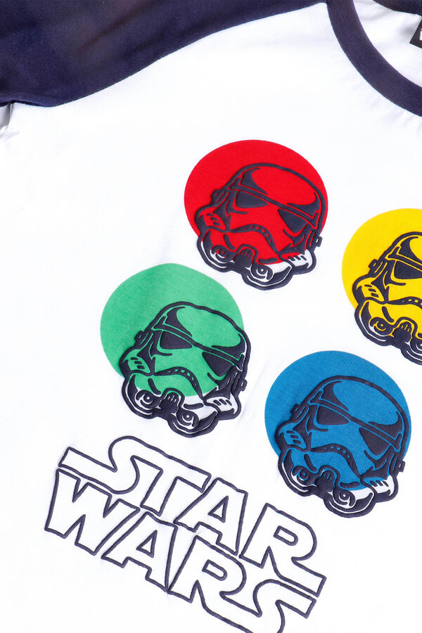 Admas STAR WARS Pijama Manga Corta The Dark Strike para Ni&ntilde;o azul