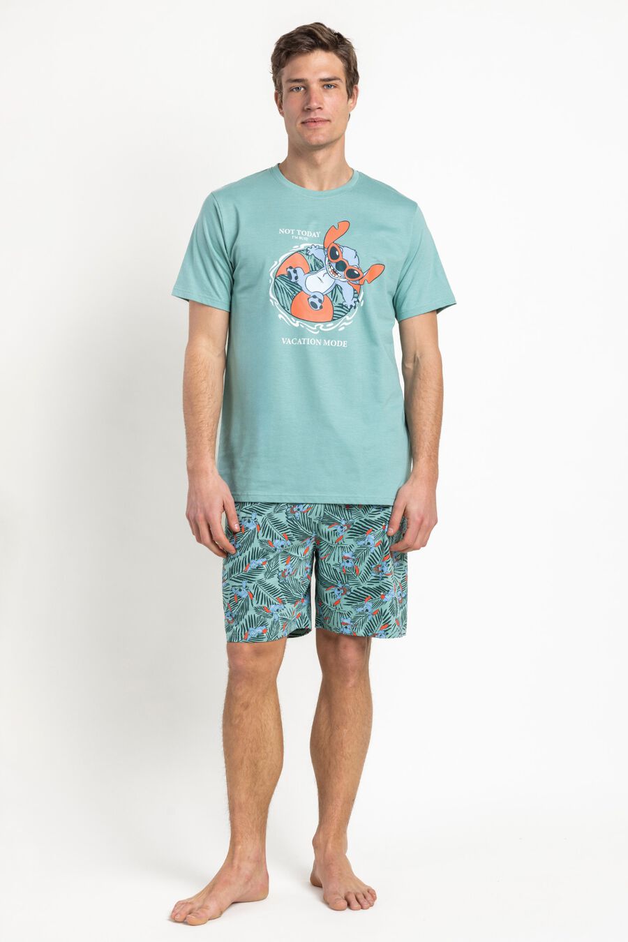 Pijama corto tropical Stich
