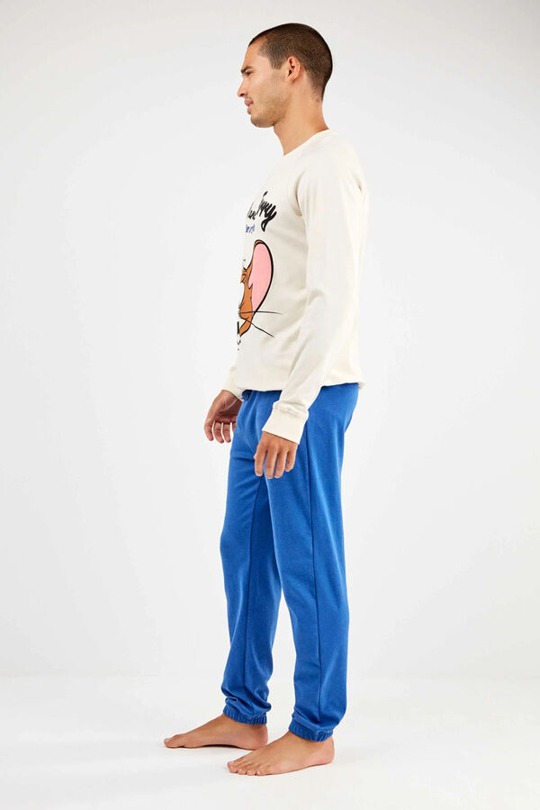 Gisela Tom & Jerry jersey-knit pyjamas set brown