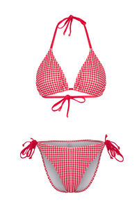 Trendyol Bikini estampado de cuadros