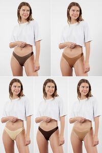 Trendyol Pack de 5 tangas canal&eacute;