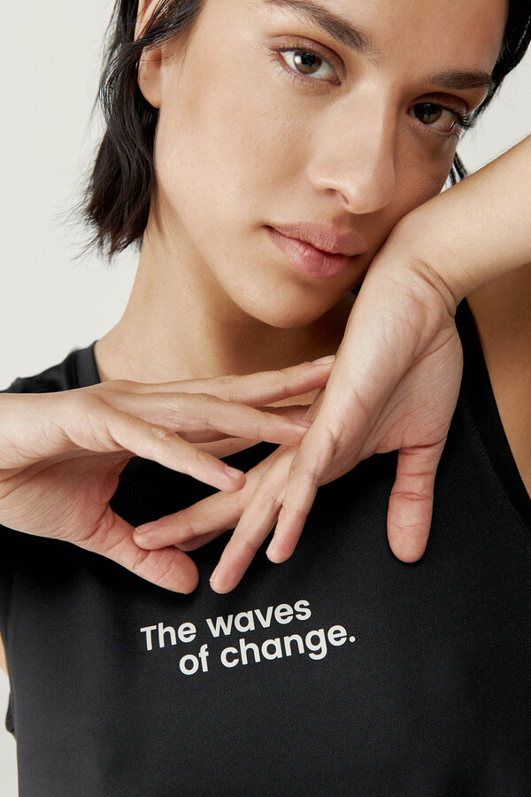 Born Living Yoga Shirt Lena Black negro