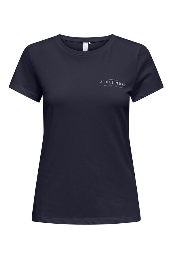 Only Play short sleeve T-shirt Plava