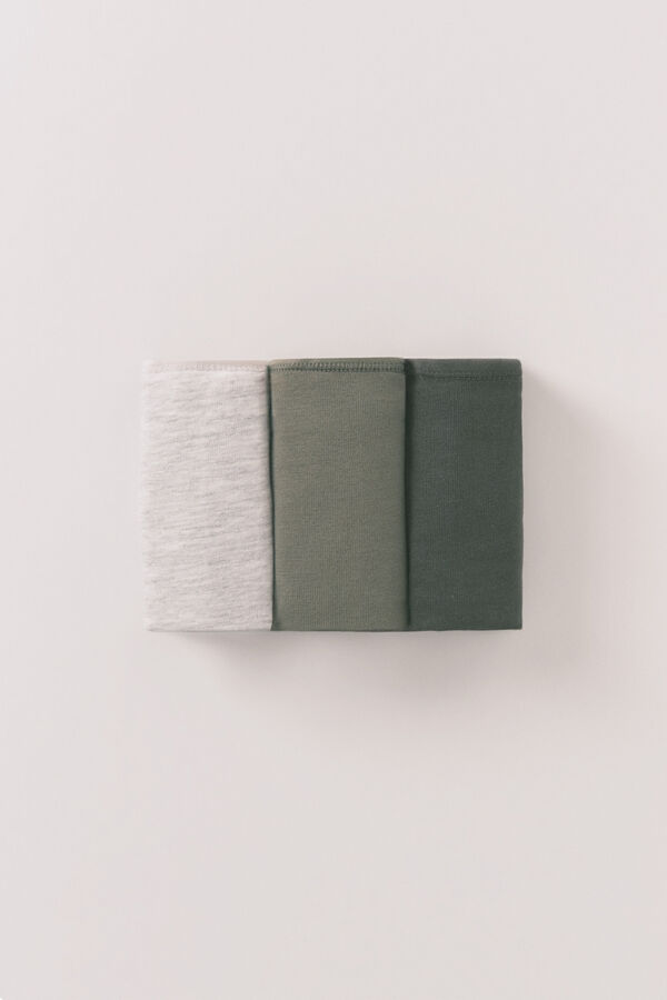 Women'secret Paket od 3 pamučne japanke sa belim logo Print