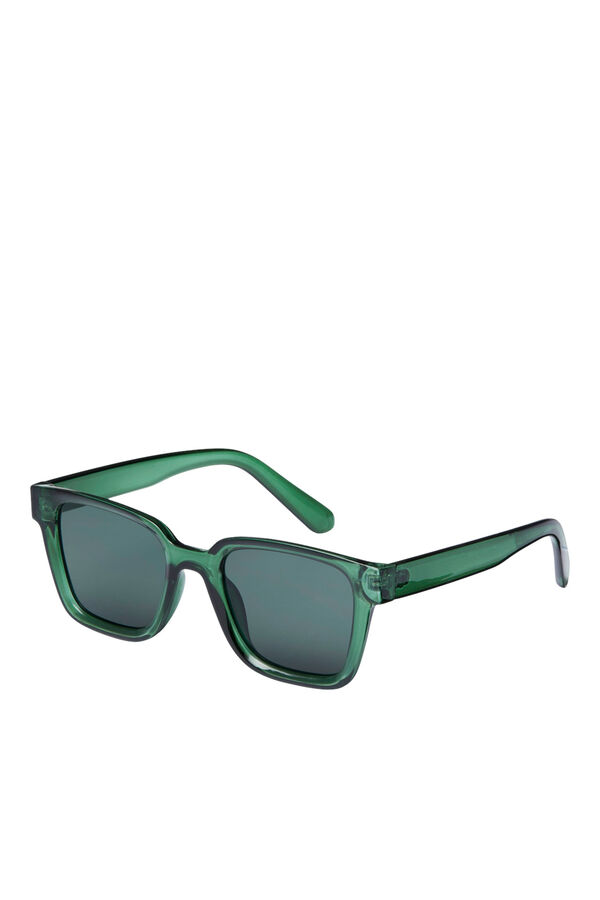 Jack & Jones Gafas de sol rectangulares verde