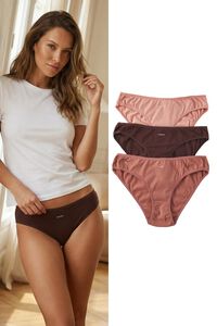 Trendyol Pack de 3 bragas cl&aacute;sicas