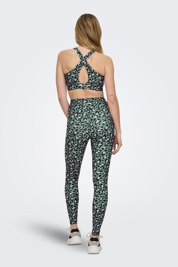 Only Play Magas derek&uacute; sport legging z&ouml;ld