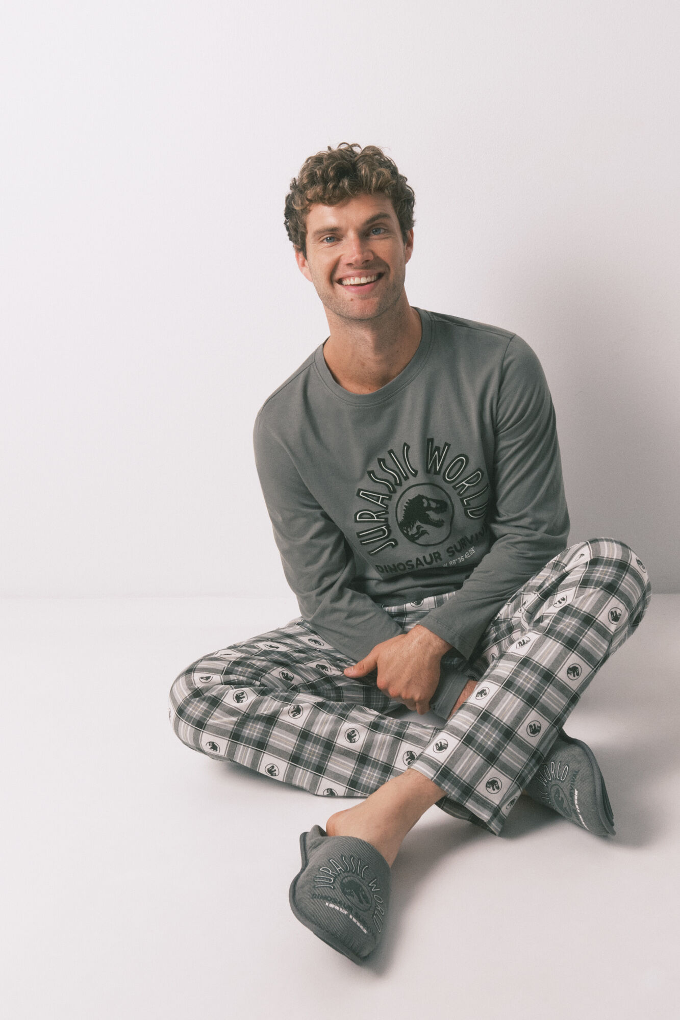 Women'secret Mu&scaron;ke sobne papuče &bdquo;Jurski svet&ldquo;