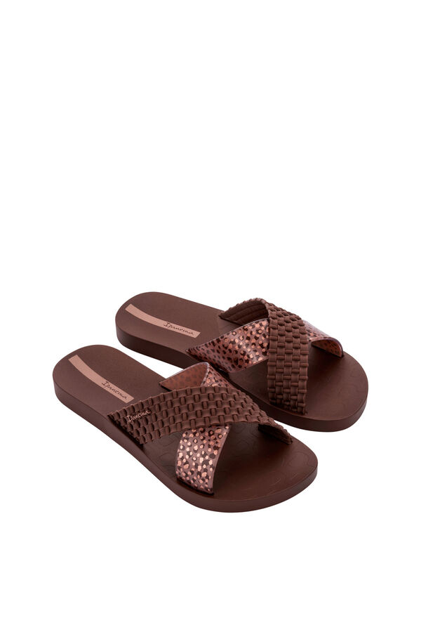 Ipanema Sandale &icirc;ncrucișate animal print brown