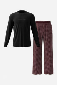 Calvin Klein Conjunto pijama largo estampado