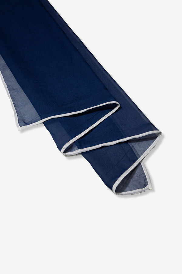 Vilanova Leopard Print Bandana Plava