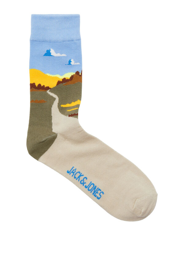 Jack & Jones Landscape socks 3 grey