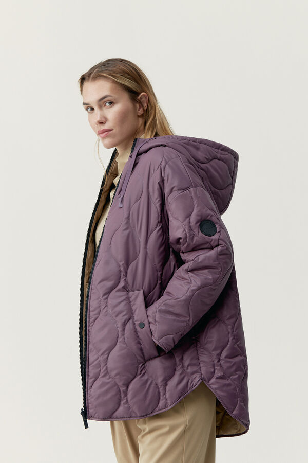 Born Living Yoga Jacket Ashley Beet Plant/ Stick imprim&eacute;