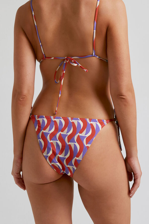Womensecret Love side-tie bikini bottoms Print
