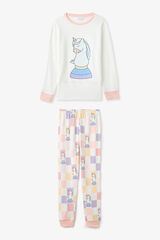 Penti Chesscorn unicorn pyjama set for girls b&eacute;zs