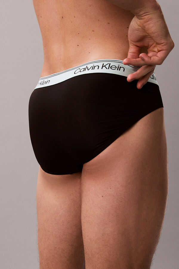 Calvin Klein Pack 3 slips negro