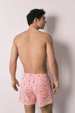 Women'secret Ba&ntilde;ador hombre estampado rayas y cangrejos