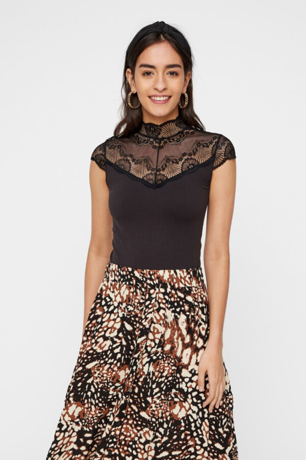 Pieces Body lingerie preto